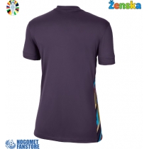 Engleska Gostujuci Dres za Ženska EP 2024 Kratak Rukav